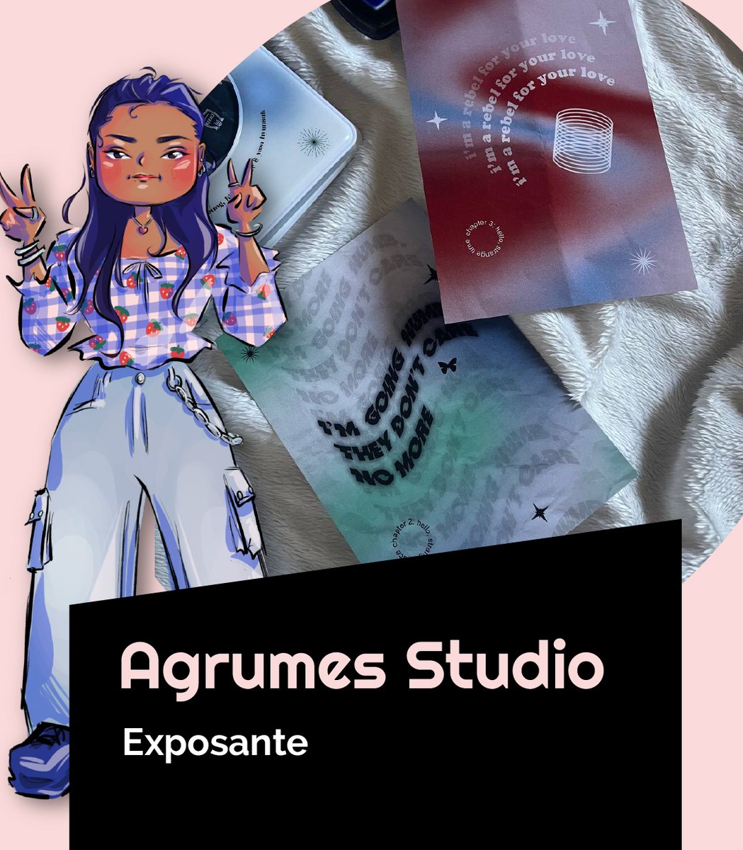 KpopUpFr's tweet photo. Et pour le 8ème et dernier stand, @agrumestudio 💛

K-pop'Up! #1 à #ClermontFerrand, les 3 et 4 novembre 2023 💙
Plus d'infos sur https://t.co/u06X31Pbhm 🩷

#kpop #kpopfrance #cix #collectbook https://t.co/DMxRkpZZmd