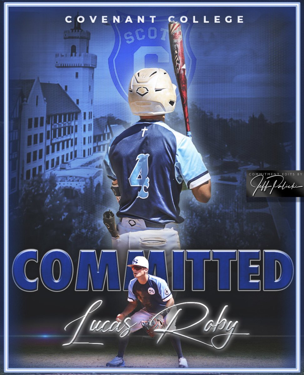 I’d like to thank family, coaches, & friends that have helped me along my journey. After a lot of prayer I’m excited about the future. I want to thank the coaches at @scotsbaseball for giving me the chance to live my dream of playing college ⚾️. #TopOfTheMountain Go Scots!