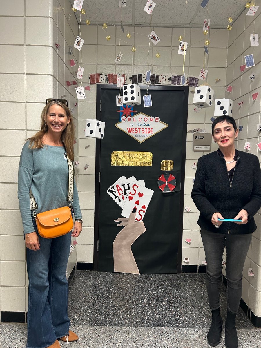 J_TellezJack's tweet image. Congratulations to our @WestsideHigh HOCO Door Contest winners! Way to show that #WestsidePride!
🎰🐺🎲

🌟 1st Place: National Art Honor Society
🌟 2nd Place: Crafting Club
🌟 3rd Place: STUCO