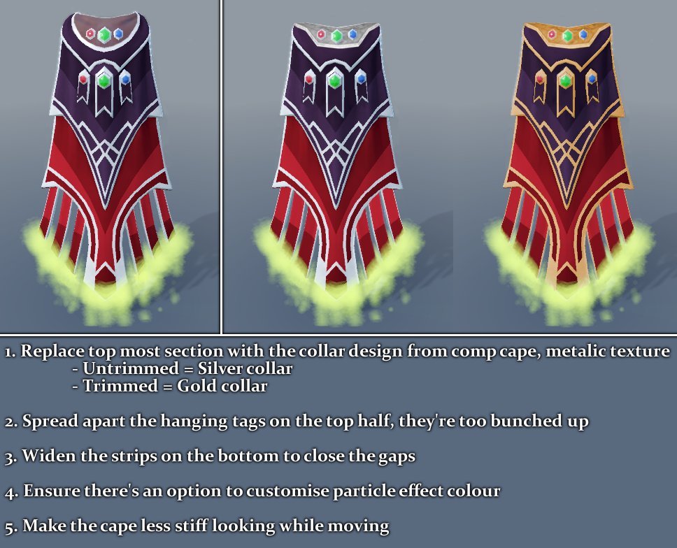 Gamez_Expert's tweet photo. @JagexRamen My suggestions and quick mock up for improvements to fix the cape https://t.co/GL7JfM08qC
