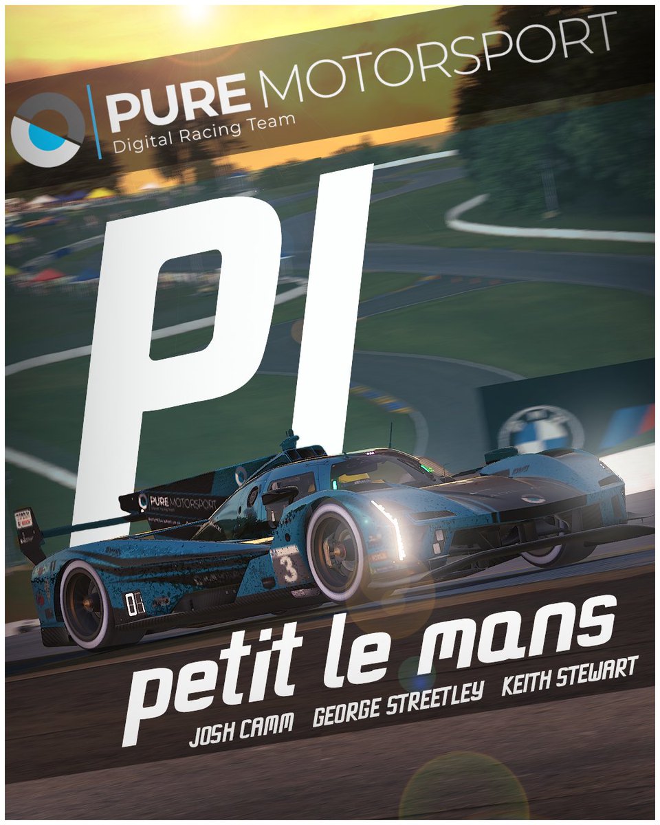 Pure Motorsport Digital Racing Team tweet media