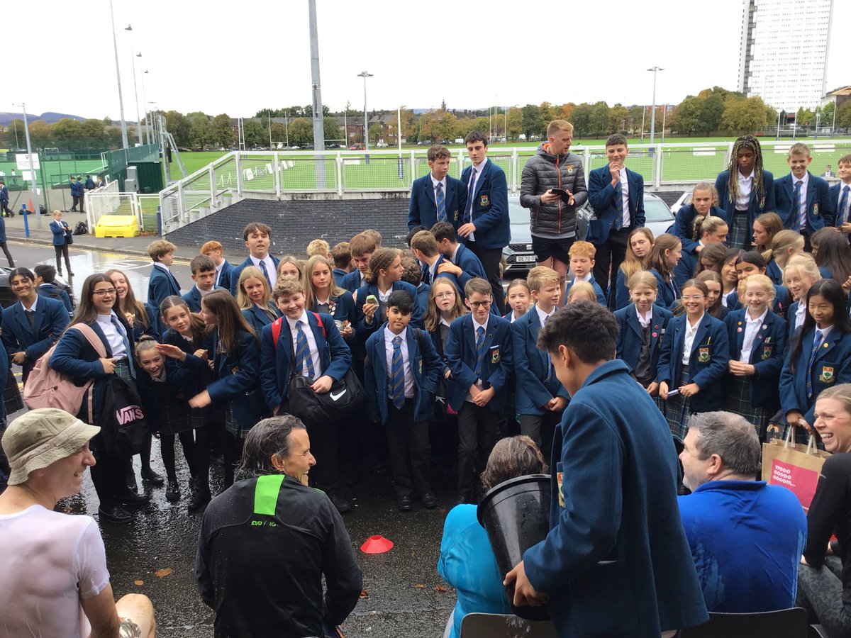 notjustahouse's tweet photo. Day 1 completed @HSofG raising money for @Butterflytrust1 Soak the Teacher was a great success and the staff were very generous to the pupils at hockey. We are super excited for day two!! https://t.co/pIDaMt2Vko