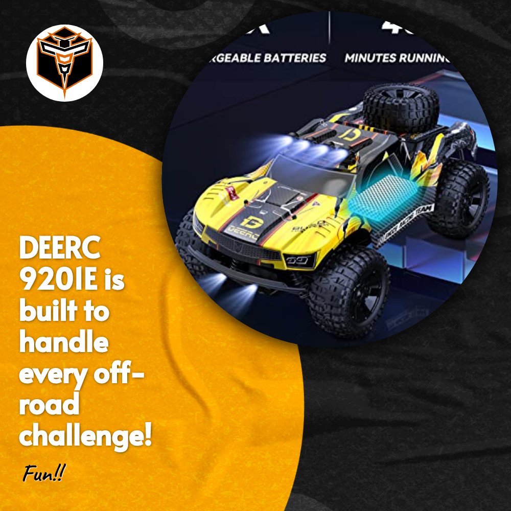 AlToneLLC's tweet photo. DEERC 9201E is built to handle every off-road challenge! https://t.co/eUgAhpGFzP #AlTone #Deerc #BeginnerRC #RCCar #Logie #ad https://t.co/4j54ucmpV0