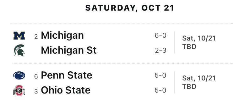 Saturday Tradition tweet media