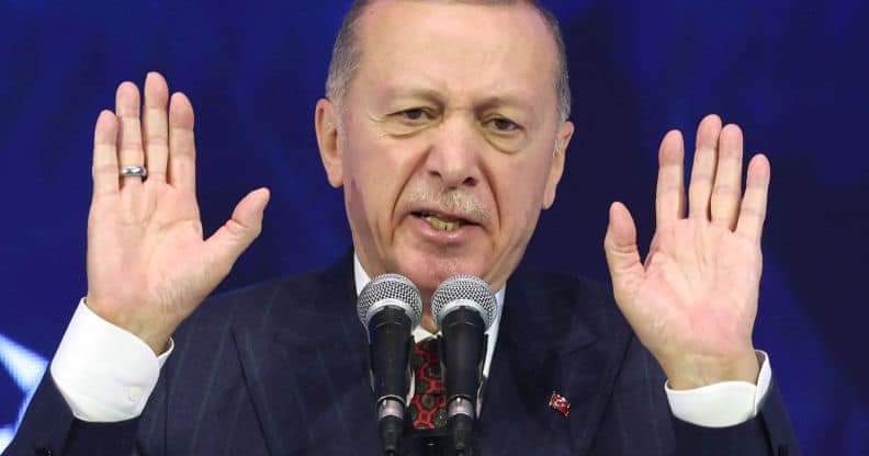 EngAbdi_O's tweet photo. ERDOGAN; "There will be no peace in the region if there is no Palestinian independence and state." https://t.co/0c5idMZiV6