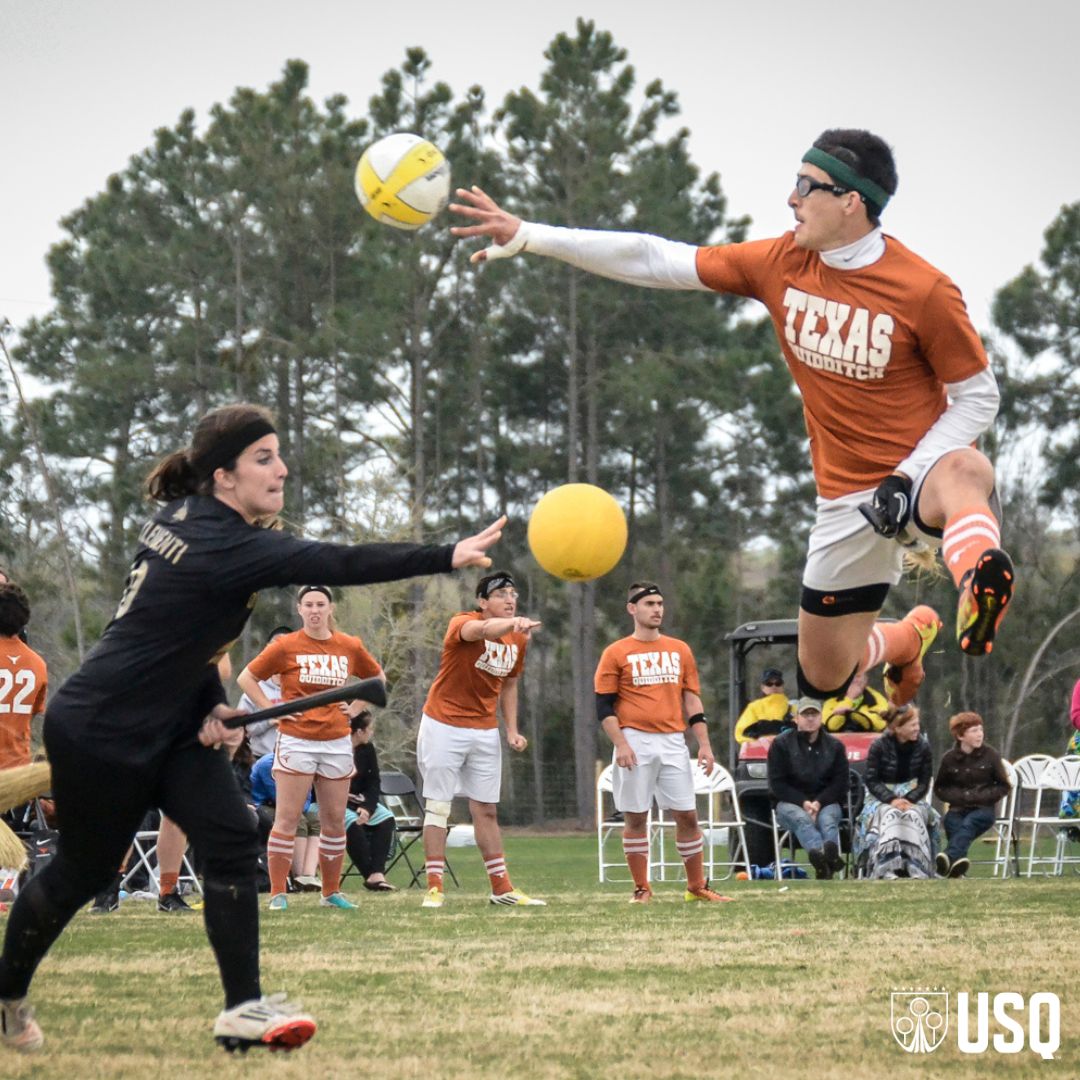 usquadball's tweet photo. Happy birthday to our amazing sport! 18 years of incredible memories, games, and more. In celebration of quadball turning 18, donate $18 today to your favorite USQ team! 
Donate: https://t.co/bpBXWNLYfQ 
📷 Isabella Gong, Madison Vaughn, Joe Marquez, Bryan Bae, Jim Kiernan https://t.co/5bUtXrxcYw