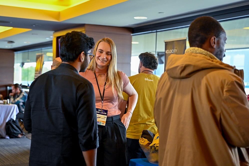 songfoundation's tweet photo. We're inspired by brilliant entrepreneurs during Michigan Tech Week! Let's continue to inspire and support each other as we navigate Michigan's tech landscape and beyond! #MichiganTechWeek #AmplifyPower #AmplifyEquity https://t.co/L3Q5snUB2H