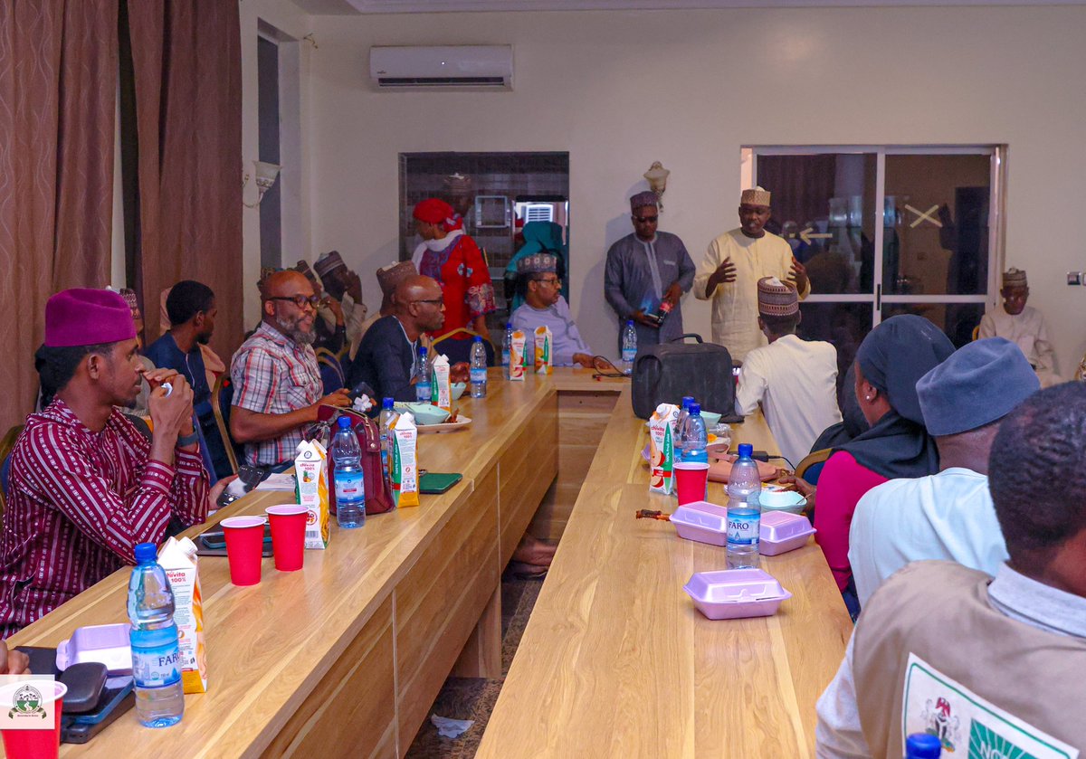 NphcdaNG's tweet photo. #HappeningNow

Tonight, our ED/CEO, @drfaisalshuaib, OON, is in a meeting with the Jigawa State team to assess the state's performance in integrating services within the PHC landscape and the ongoing efforts to combat the Diphtheria outbreak before it spreads further. https://t.co/UEwbOCOAkQ