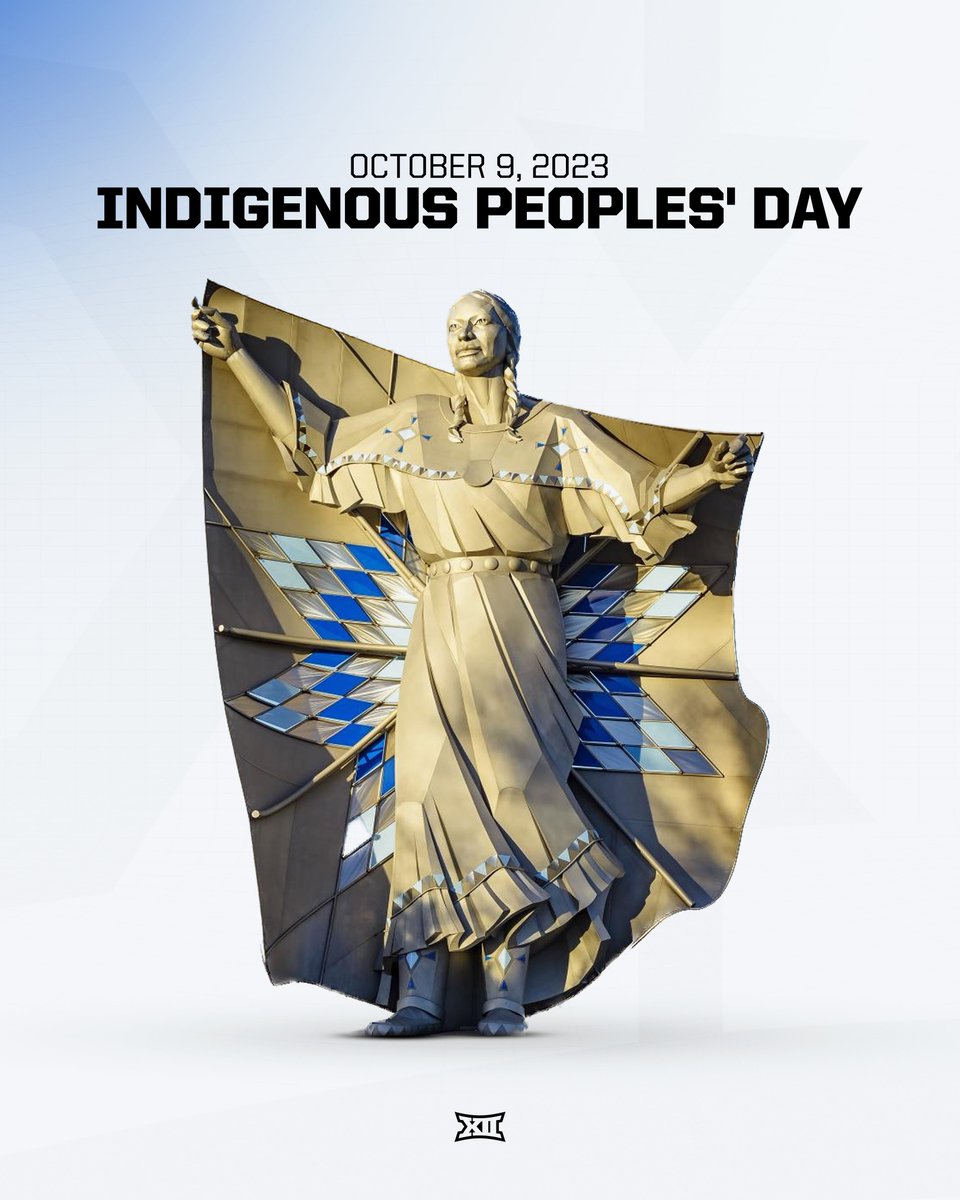 Happy Indigenous Peoples' Day! 

The Big 12 Conference recognizes and celebrates the histories, cultures and many achievements of our Indigenous communities.