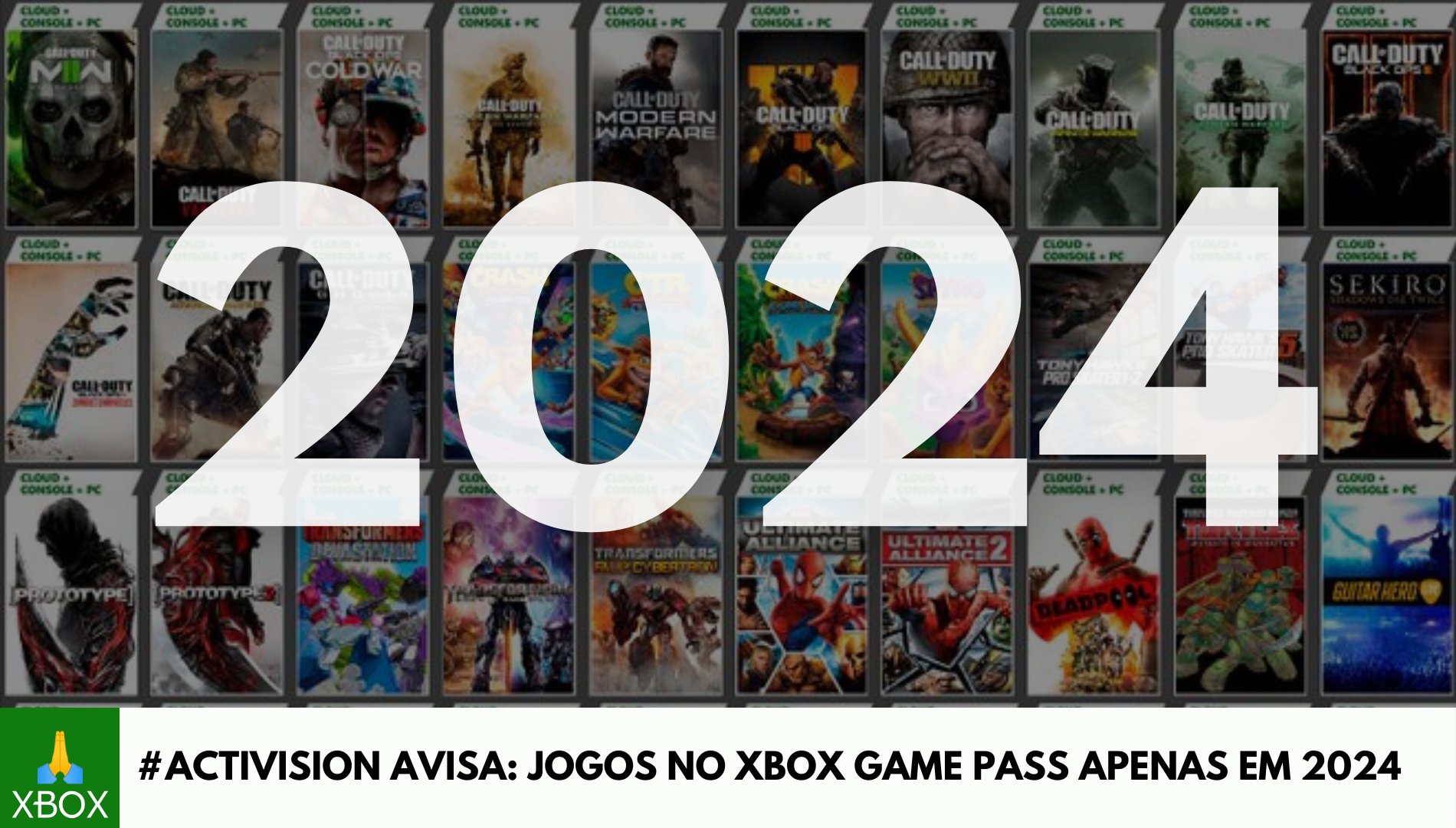 Jogos da Activision que agora são da Xbox