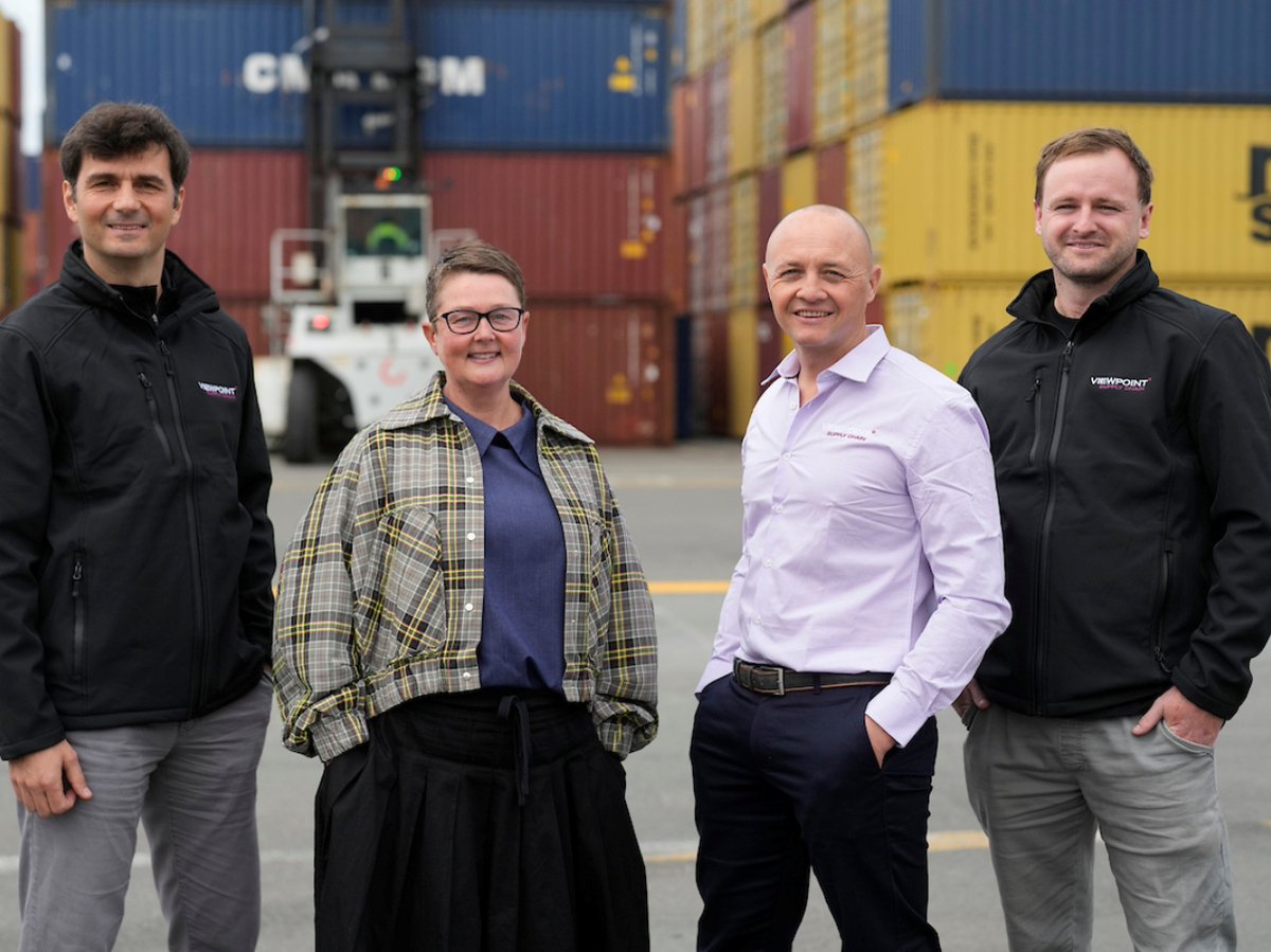 Napier Port CEO, Todd Dawson joined KiwiRail Chief Executive, Peter Reidy and Central Economic Development Agency (CEDA) Chief Executive Jerry Shearman in Hawke’s Bay recently to officially launch Viewpoint Supply Chain.
More: hubs.li/Q024KP0Z0
#supplychain #fmcg