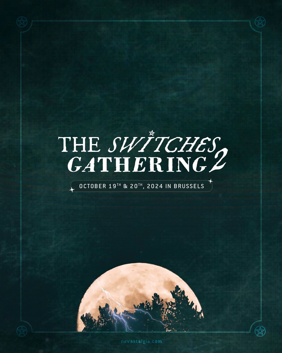 nevastalgia's tweet photo. #SwitchesCon2 — 19-20 OCT. 2024 🌪️

Tickets go on sale this Friday, October 13th at 9PM (CEST)! Find below some details and offers for our first buyers to thank you for your support 🫶🏻 

🎟️ https://t.co/yk9YcS0o48

#MotherlandFortSalem #TSG2 https://t.co/qi0PdkjJ6C