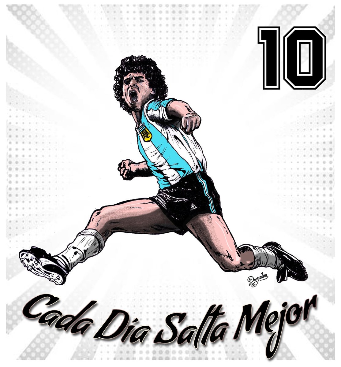 DiegolanDibujos's tweet photo. "Yo anduve siempre en Amores... que me van a Hablar de Amor!"

#maradona #Diego #10 #Argentina #Futbol #Diegolan #Dibujos https://t.co/eo0b4wZcWY
