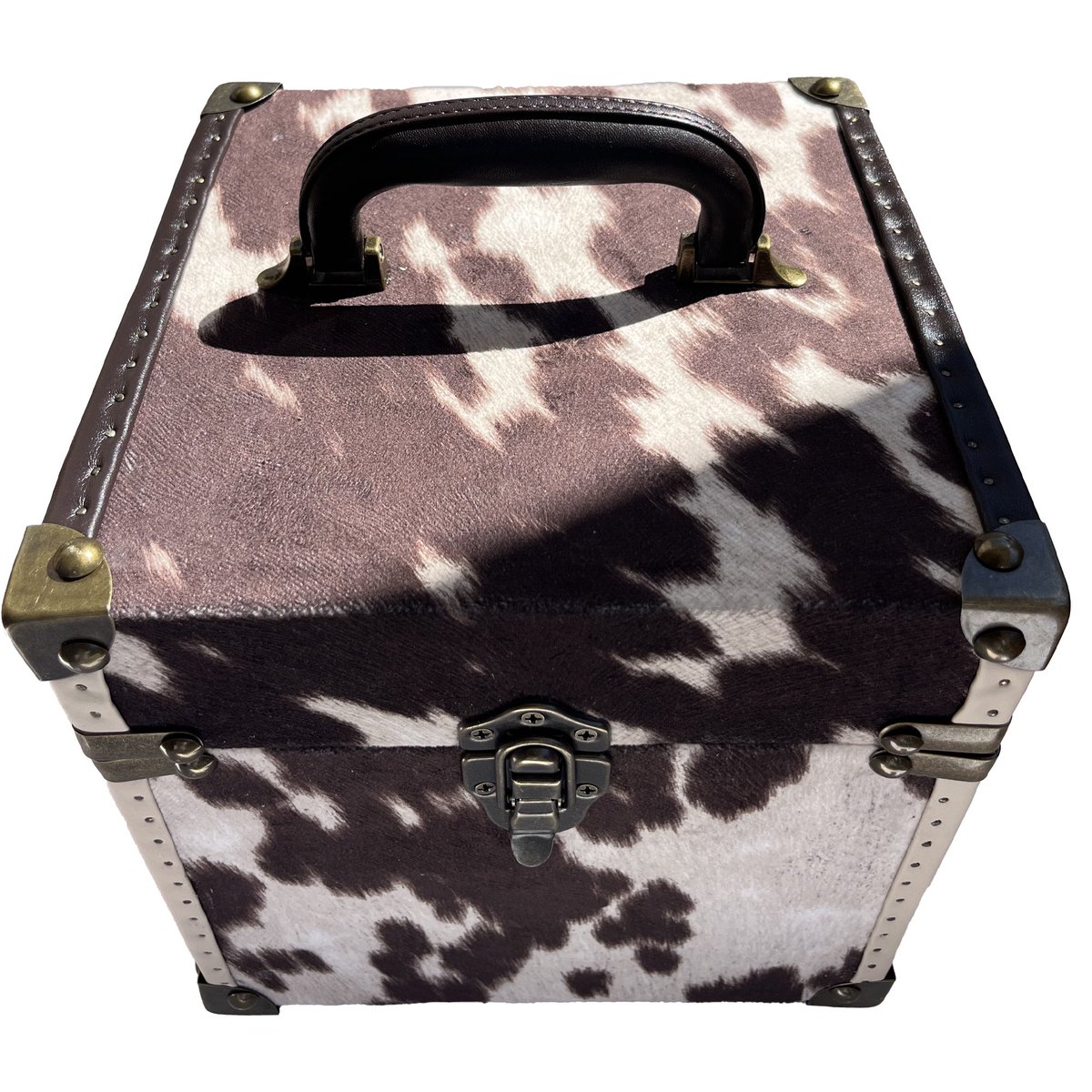 RahduDidIt Cowhide 45RPM/7” Vinyl Storage Box bamalovesoul.com/product/rahdud…