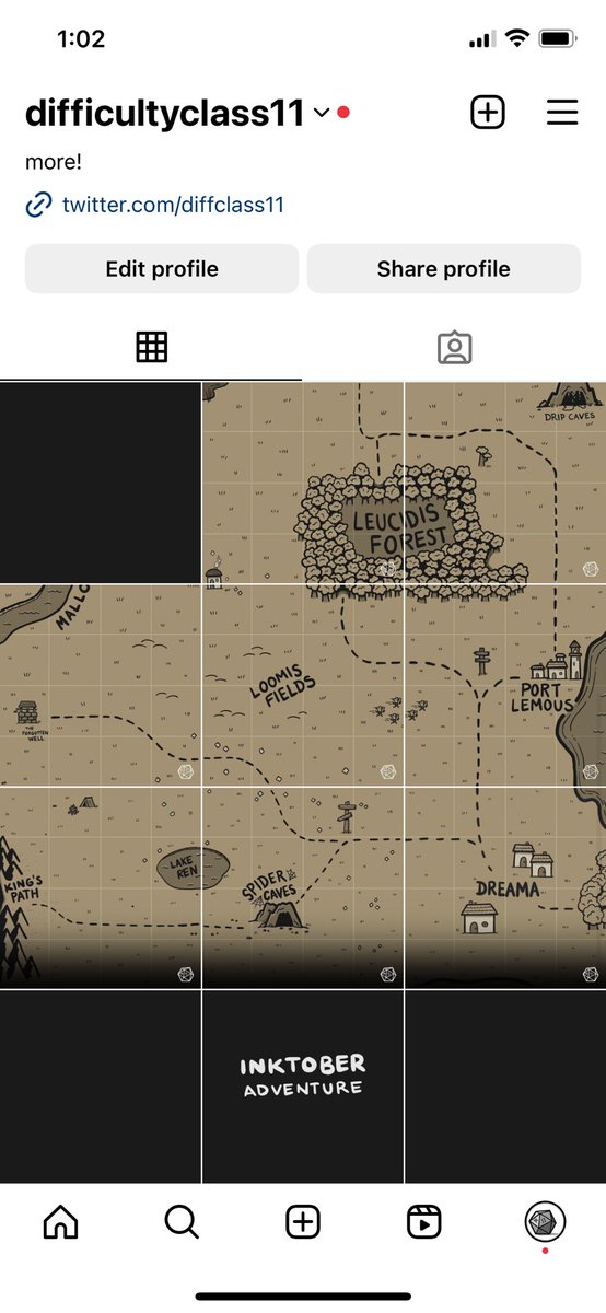 diffclass11's tweet photo. Here’s an update of the map I’ve been building on IG. It’s been fun building this out and seeing where it’ll go each day! I really enjoy world building and map making! If there’s any thing you’d like to see, comment below #worldbuilding #mapmaking #cartographer #dc11 #inktober https://t.co/37AgpXilwO