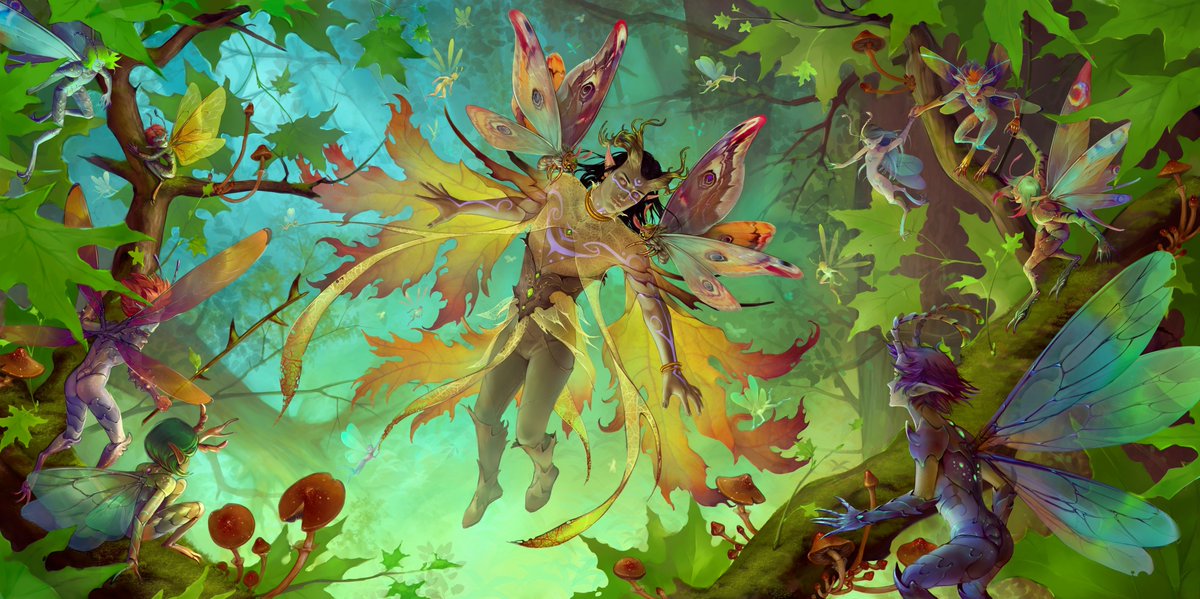 #CommissionedArt #art #ArtistOnTwitter #digitalart #украрт #AshesofCreation #illustrationart