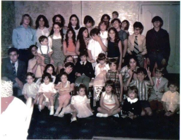 In honor of #spiritweek Me and all of my Italian cousins. I am the second youngest. I am the little one up front in the pink dress. #conexion @OHPAHacemos @OHPAunstOHPAble @TeamPVEOHPA @TeamForceOHPA @TeamMOHtivate