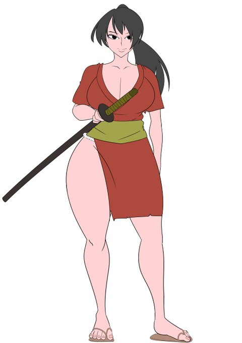 10月はハロウィンなので妖怪イラスト描こうかなと
妖怪退治する女性だけご紹介 