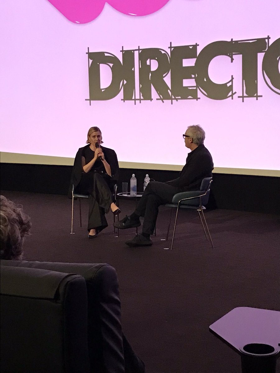 @HarrowerAndy Brilliantly diving into Barbie Land with Greta Gerwig and Alfonso Cuarón (@alfonsocuaron) for this evening’s In Conversation member event!