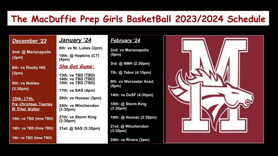 CoachThomas212's tweet photo. Coaches,
Here is a "preliminary" look at our schedule for the upcoming season... https://t.co/04R5iHDb4y