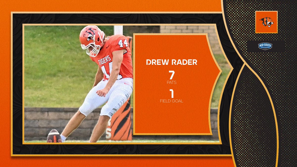 Congratulations to @GCAthletics Drew Rader for being named the MSC Special Teams Player of the Week 📰 shorturl.at/FIMX2