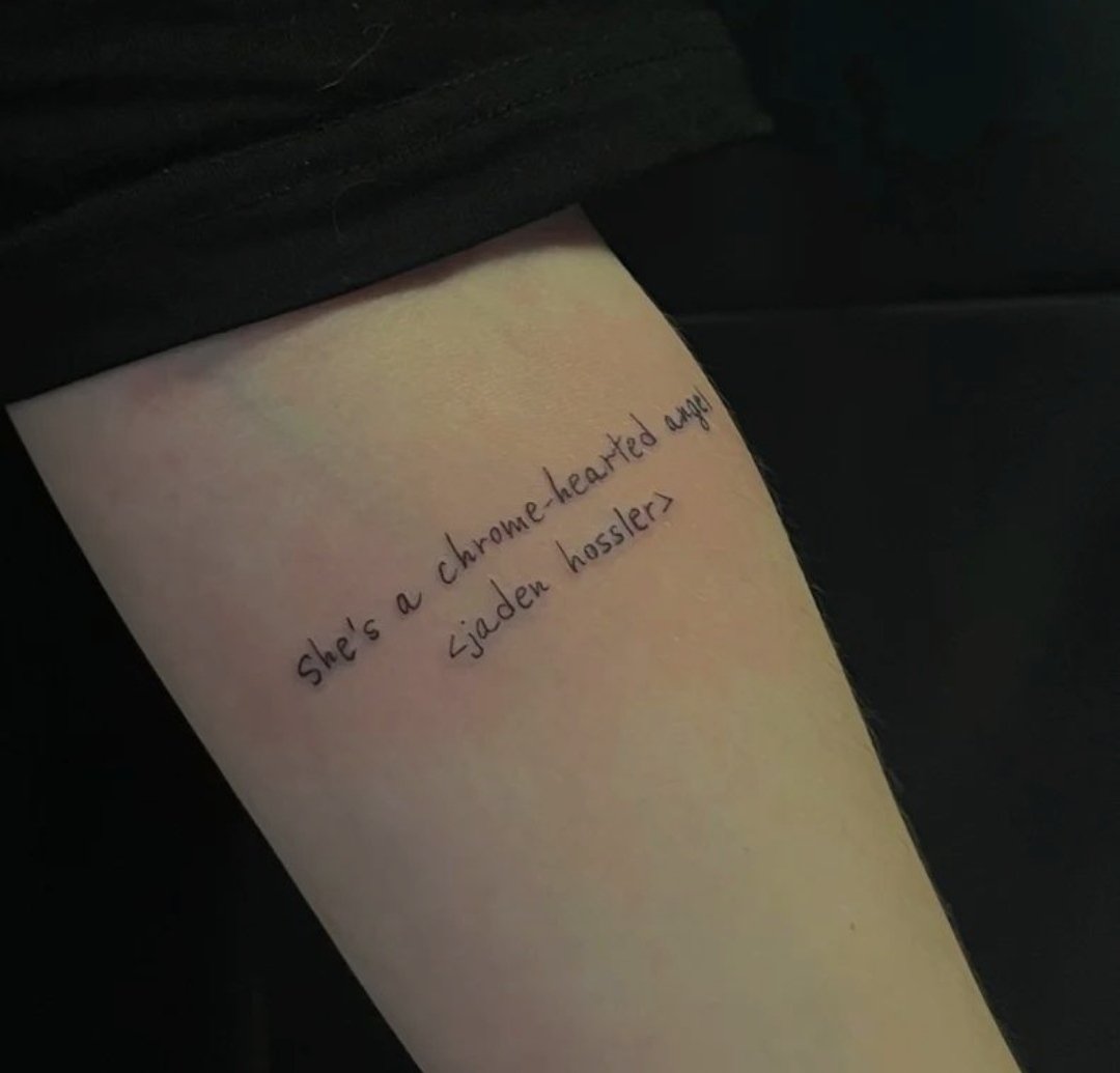 jxdn_ru's tweet image. Chrome hearted tattoo 
@JadenAccess @JadenHossler 
Tattoo belongs:n_mazakova(inst)