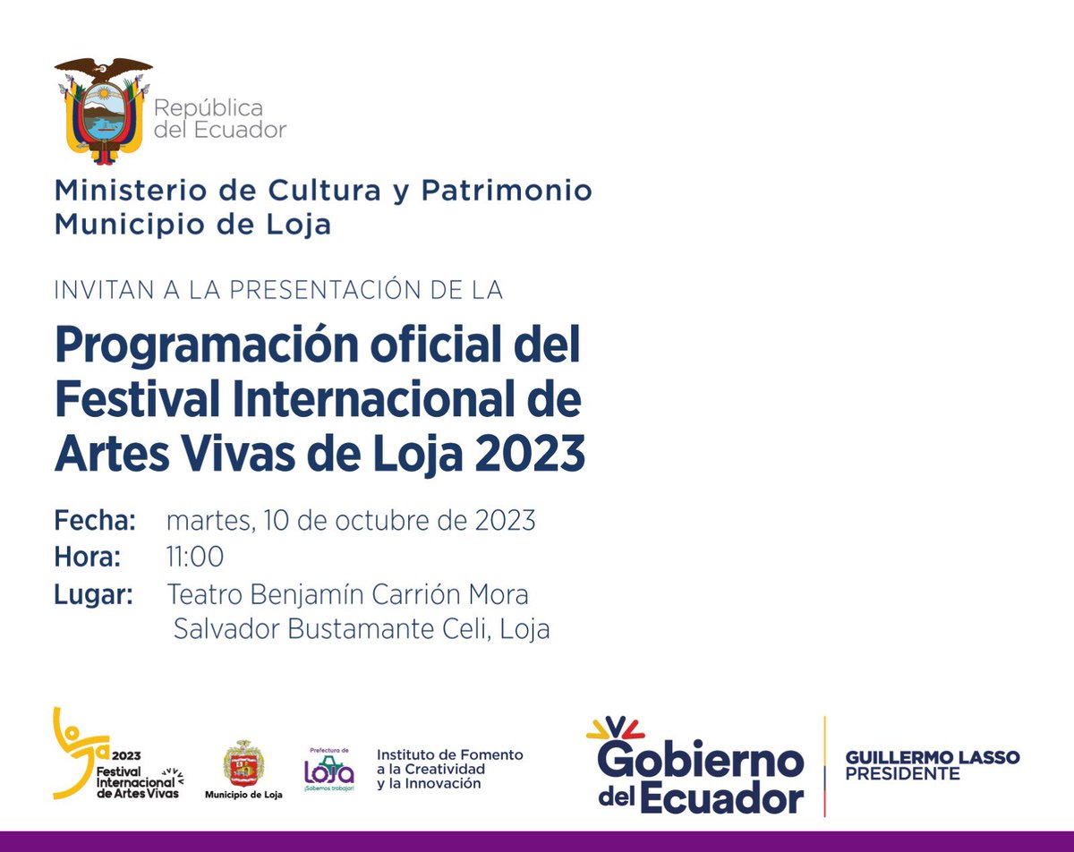Viceministerio de Cultura y Patrimonio tweet media