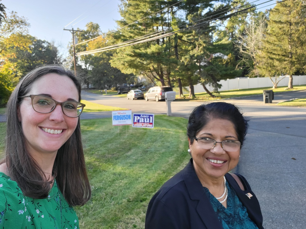 Proud to be working with leaders, like Rockland County Legislator @VoteForAneyPaul Our conversations involved mental health services, which are underfunded at the county level. As a mental health professional, I'll push to provide services from the county through the schools.