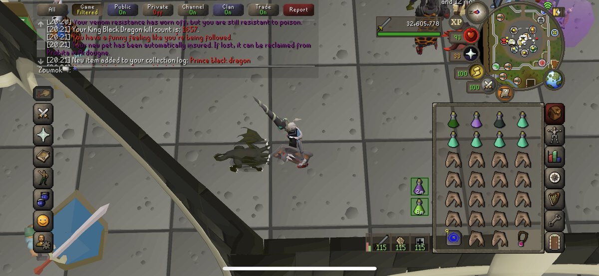 zoumok_osrs's tweet photo. Did some kbd on my phone while in bed, and it paid off! 17/56 #osrs #rs #runecape #oldscoolrunescape https://t.co/uAyoPS9qsj