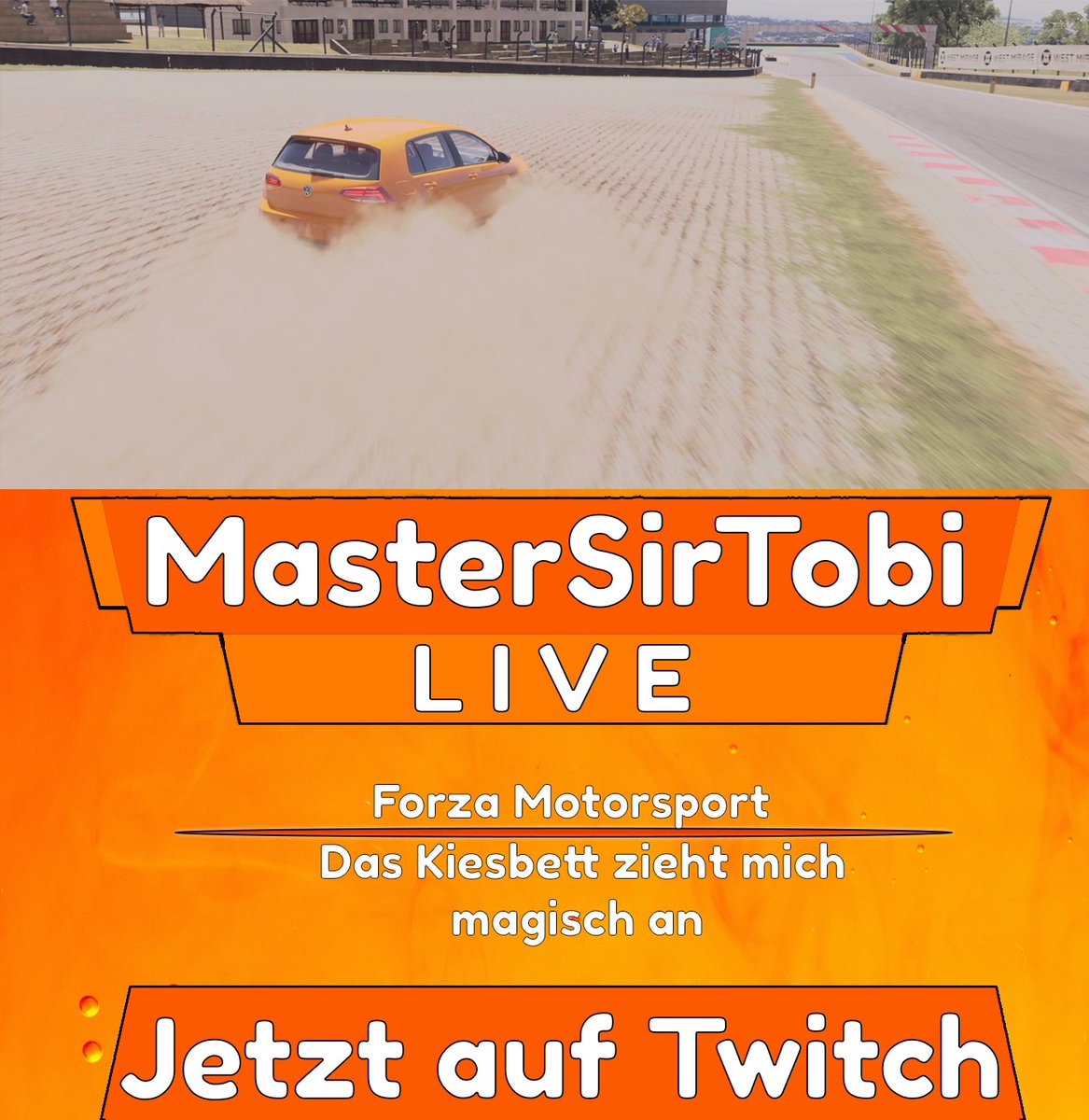 TheRealSirTobi's tweet photo. Tag 5 ½, gestern siegte die Müdigkeit, heute hoffentlich ich! #ForzaMotorsport #Logitech #G923 #Bruchpilot #twitchtv 
Jetzt live auf https://t.co/iHJdbbTGl1 https://t.co/OguMgIf4FB