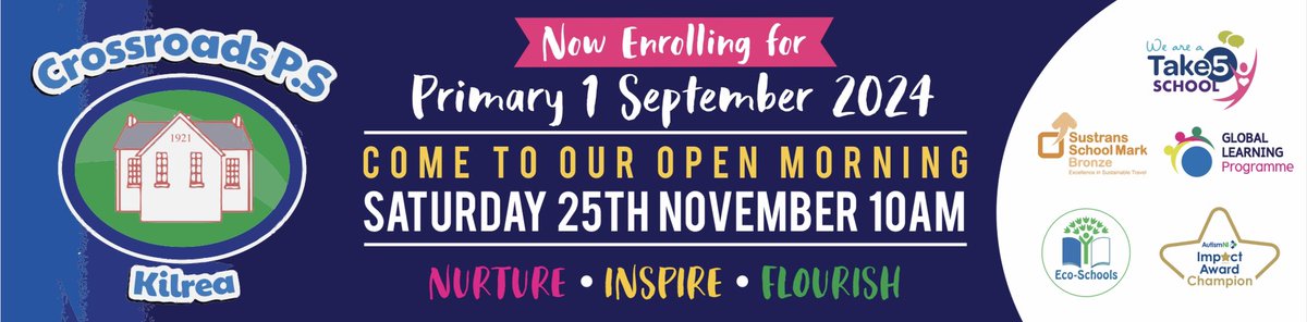 crossroads_ps's tweet photo. Please feel free to retweet and share the date for our open morning. https://t.co/ngHf7KH5hj