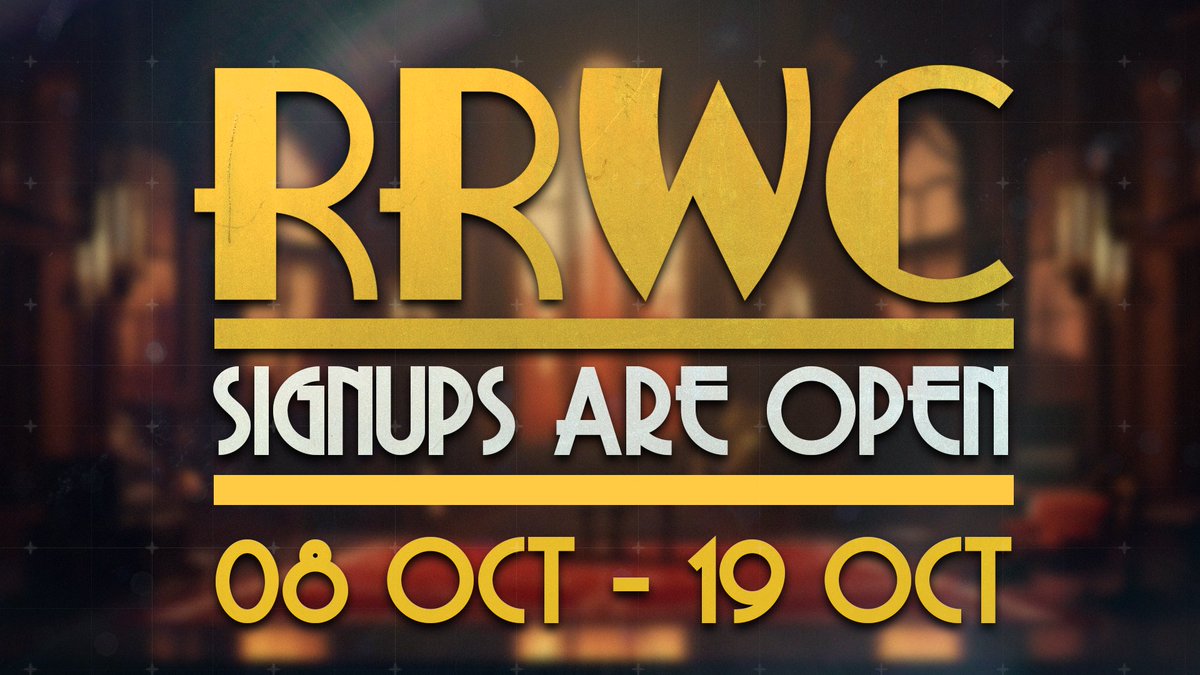 Sign-ups for Roulette Rivals World Championship 2023 🏆🎲 are now open in the discord (link in bio)! 
The biggest roulette tournament of the year is around the corner:
Sign-ups Open: 8 till 9 October, 15 CEST
Live Group Draw: 19 October, 20 CEST 
#rrwc2023 #hitman #f7sc