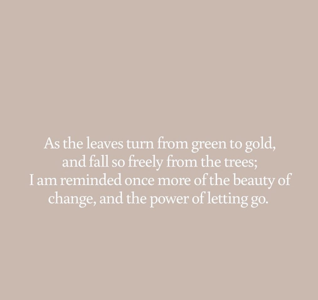 This October will be beautiful 🍂