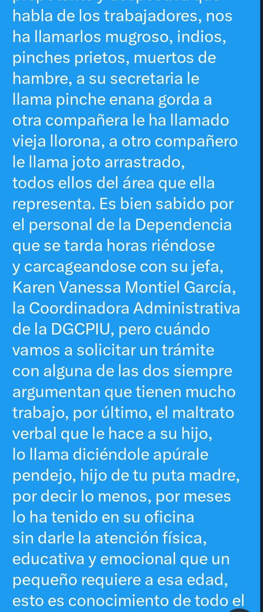 castellanosdgcp's tweet image. animalpolitico.com/politica/cultu…

Medios de comunicación, escuchenos a nosotros también, somos más y tenemos miedo @ElUniversalCtg @lajornadaonline @Pajaropolitico @laprensaoem @nmas @UniNoticias @AMXNoticias @aristeguicnn @AristeguiOnline... lean lo que tenemos que decir ... hilo