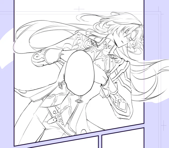 最強に手癖で描いている漫画!!!楽しい!!! 