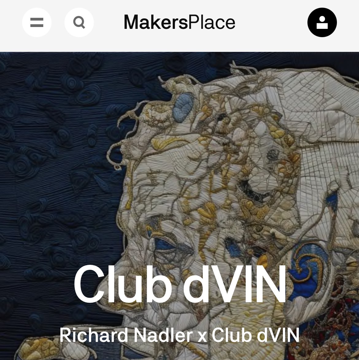 NFTLuxLife's tweet photo. Congratulation you are one of the TOP 3 at the top of the page @makersplace today #nftluxlife #nftarti̇st #nftcollector @clubdvin X @RichardNadler1 https://t.co/tM1YACpd5j