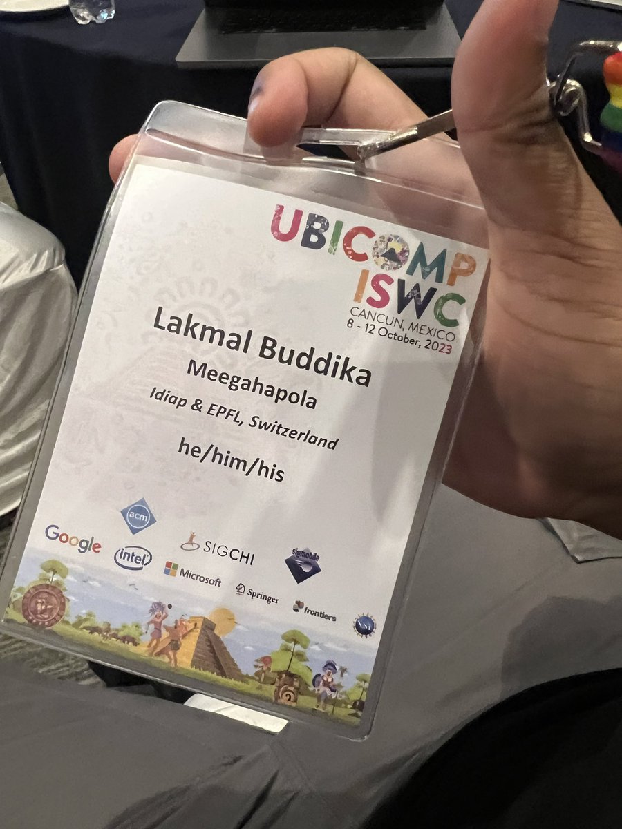 lakmalbuddika's tweet photo. ✨My first day at ACM @UbiComp 2023.
Great talks by @akhilmathurs and @flosalim around fairness in ubicomp/sensing. A lot more needs to be done as a community, to solve these issues. We are still scratching the surface.
#faircomp #ubicomp #cancun #mexico https://t.co/IZ6pkBMsrn