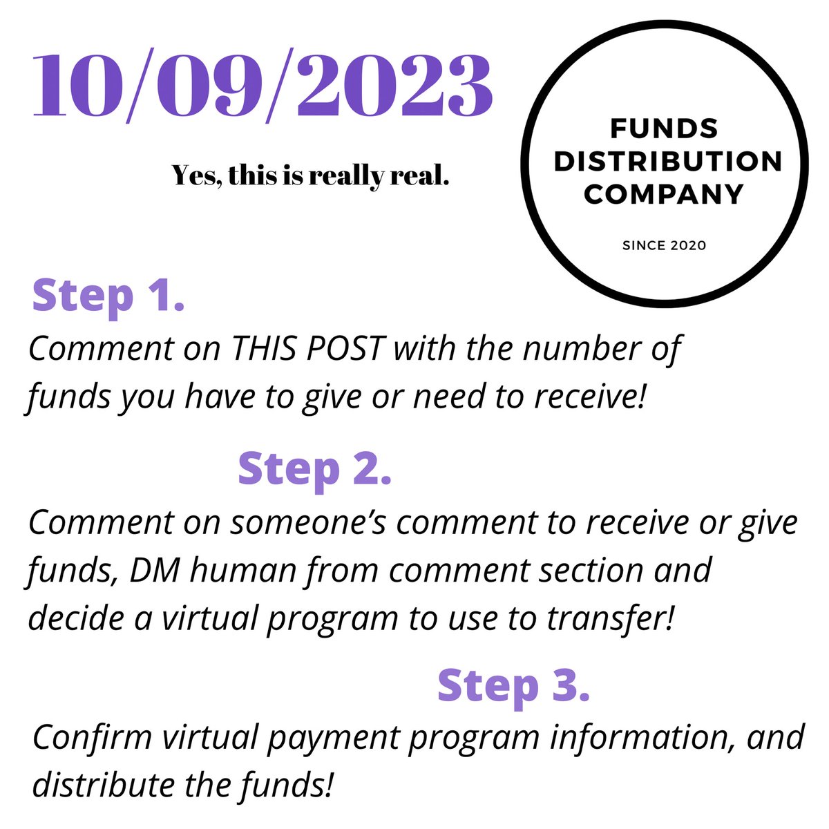 Funds Distribution Company tweet media