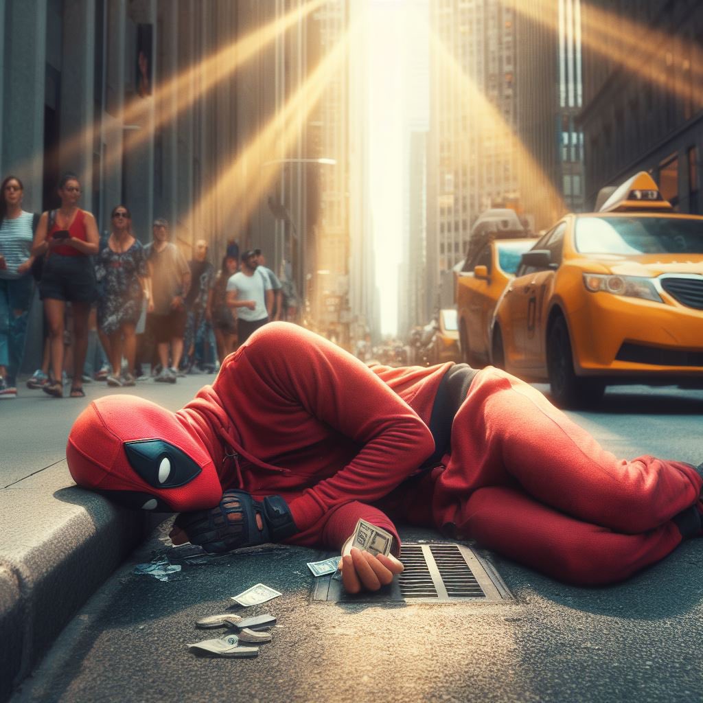 Deadpool by Dalle3