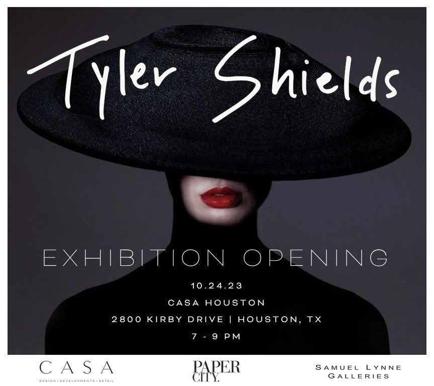 Join us, @papercityhouston, and @casacompanies this October 24th, at 2800 Kirby Dr. Houston, TX for Tyler Shield’s Houston Exhibition! 

The exhibition will take place from 7-9PM, and we can’t wait to see everyone there! 

#tylershields #tylershieldsphotography