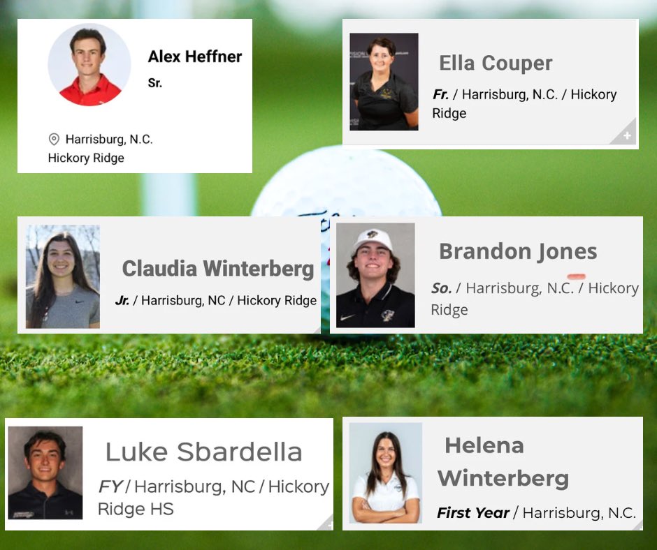 HRHSBullsGolf's tweet photo. The @NCAA⛳️season is well underway, we wish6️⃣@hrhsbulls good luck as they tee it up for their school #NextLevelBull
@AP_Heff @davidsongolf
@ClaudiaWinterb4 @CortlandW_Golf
@brandon5jones @ferrum_golf
@couper_ella1 @PfeifferGolf
@HelenaWinterb @Ithaca_Golf
@LukeSbardella @VWUGolf https://t.co/xZqWZLy0k6