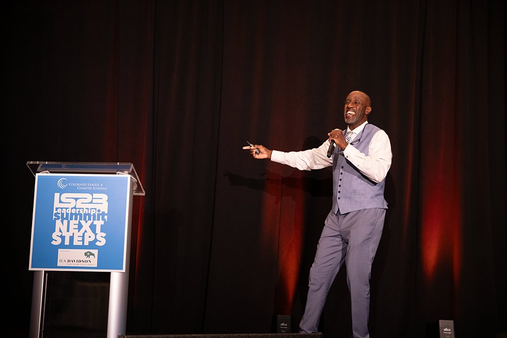 COCharterSchool's tweet image. Enjoyed the inspiring Ed Talks at our summit! Principal El and Dr. TJ Vari shared insights on &apos;The Power of Praise&apos;, while Lee Roland took us on an insightful journey with &apos;The Voyager&apos;. Our leadership skills were elevated! 🌟 #EdTalks #LeadershipSummit