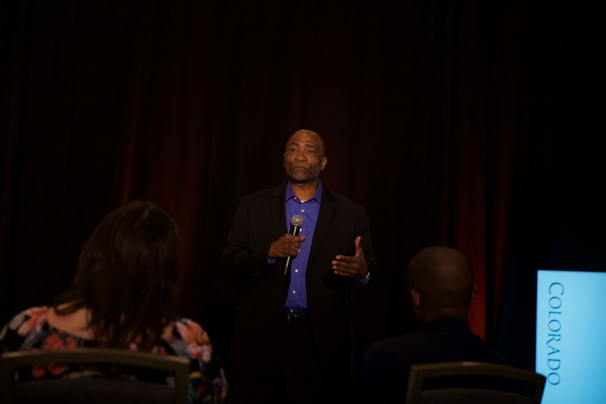 COCharterSchool's tweet image. Enjoyed the inspiring Ed Talks at our summit! Principal El and Dr. TJ Vari shared insights on &apos;The Power of Praise&apos;, while Lee Roland took us on an insightful journey with &apos;The Voyager&apos;. Our leadership skills were elevated! 🌟 #EdTalks #LeadershipSummit