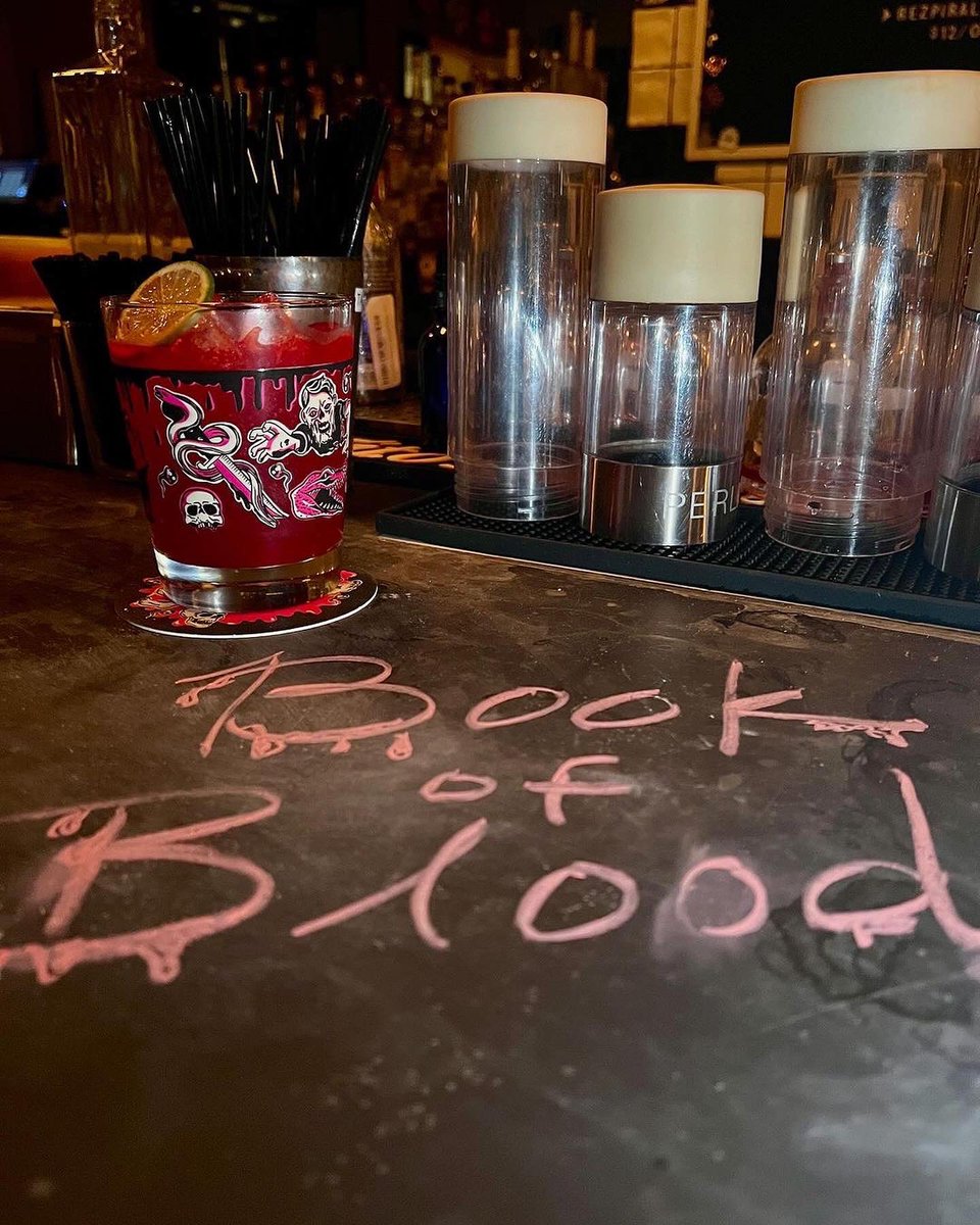 navyyardbid's tweet photo. Check out Trouble Bird’s newest pop-up, The Black Lagoon 🧟♂️ Opening TOMORROW, October 10 at 5pm, until Oct. 31, as a month long pop-up for a spooky Halloween experience featuring some creepy drinks like this one, the Book of Blood! 📕🩸
#CapRiv #TheYardsDC #DCDrinks #DCPopup https://t.co/rG2VU64gC4