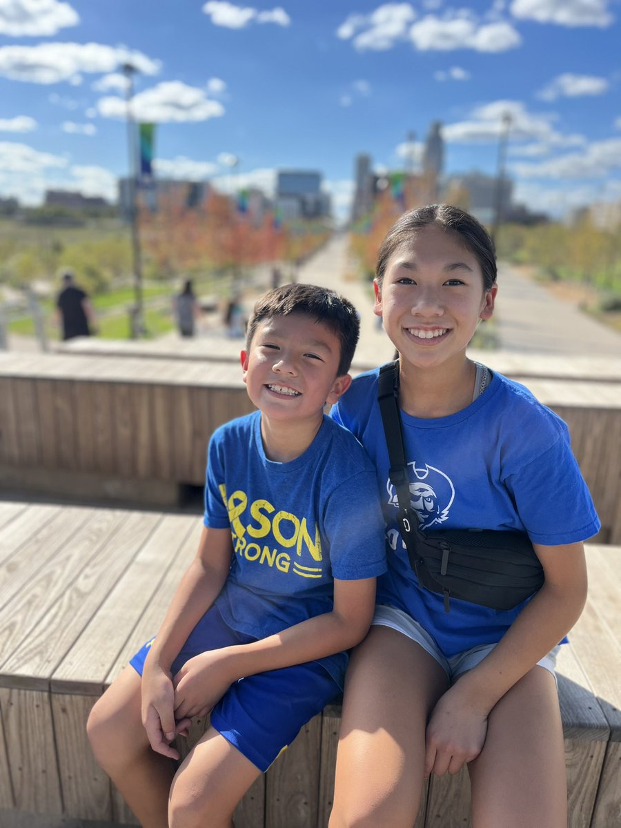 sarakwellman's tweet photo. Celebrating my two favorite Natives on Indigenous Peoples’ Day. 🧡Change the narrative. https://t.co/zY1YLl35sO