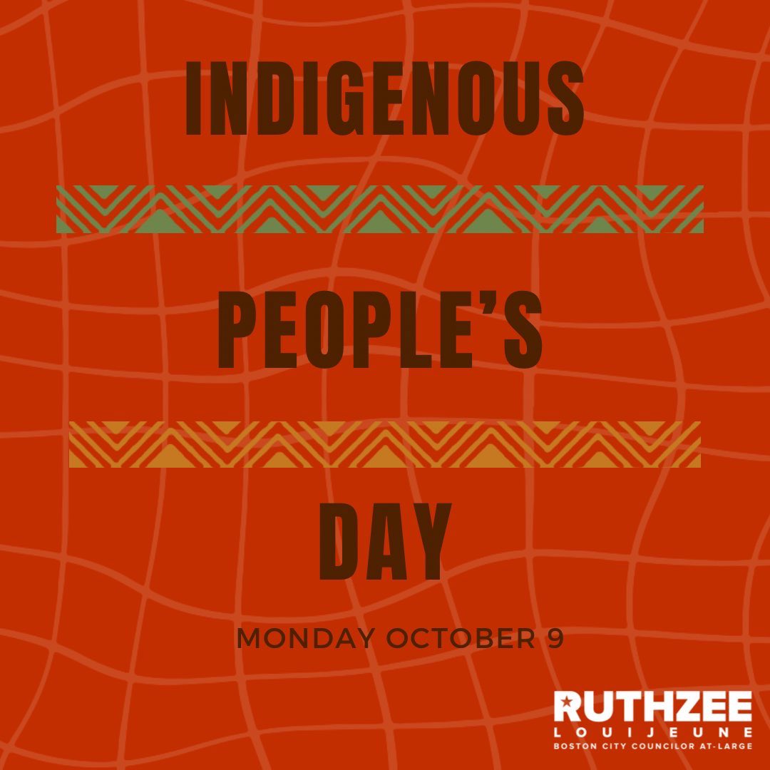 Today, we honor the heritage and enduring contributions of Indigenous peoples in Massachusetts and beyond. We have a rich history of Indigenous tribes, including the Wampanoag, Nipmuc, and Massachusett tribes, who have inhabited this land for thousands of years. May we embrace…