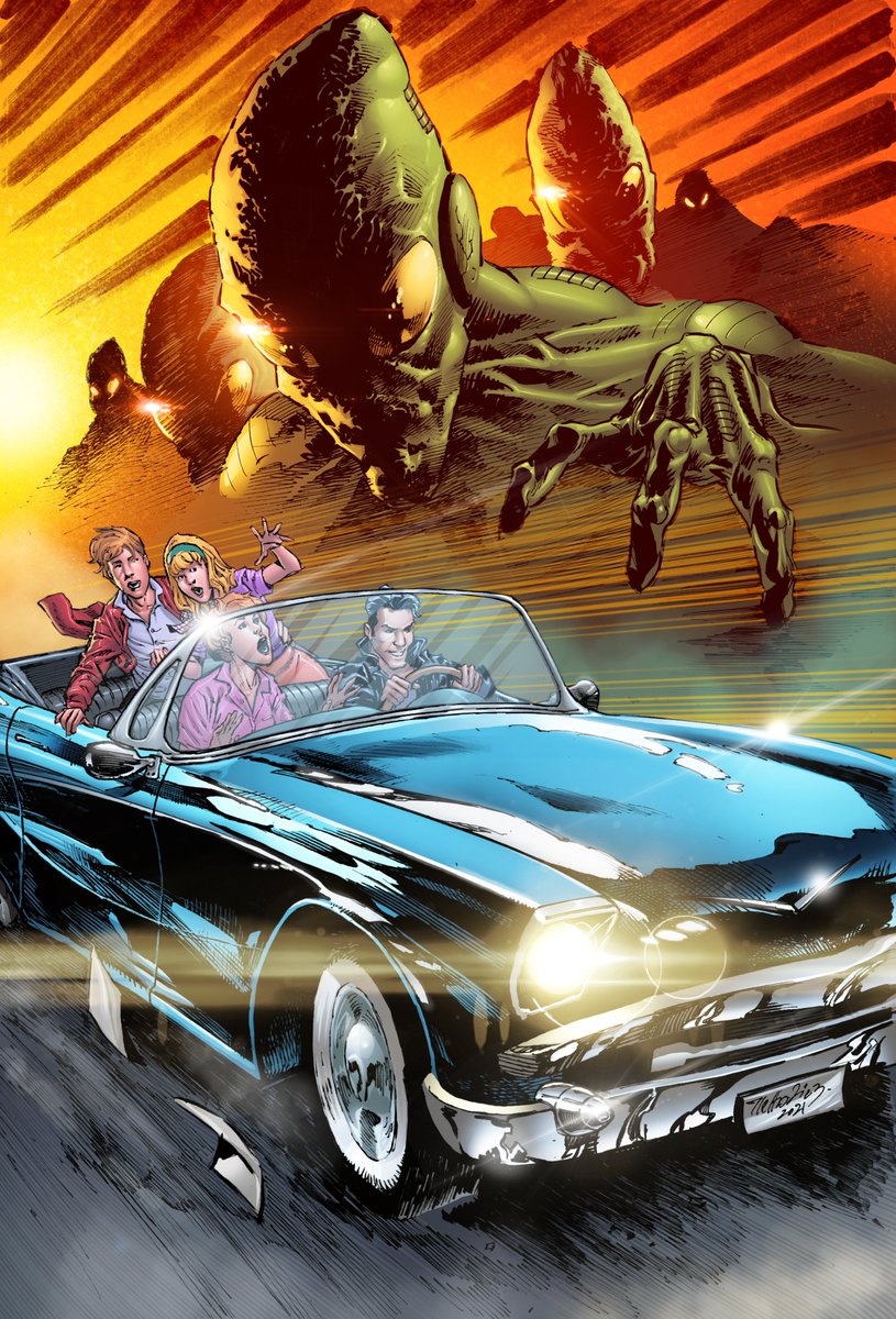 DanielKalban's tweet image. Allow me to (re?) introduce myself.
I'm Daniel, I'm the Jewish comic book writer behind American Dreams (@bandofbards), Knightwrath, Rook & Knight, and a lot more comics coming down the road!
Email/socials/portfolio at linktr.ee/dkalban