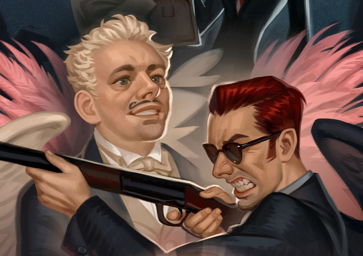 alenakillpuddl's tweet photo. #GoodOmens #GoodOmens2 :') https://t.co/idSM1wl0AC