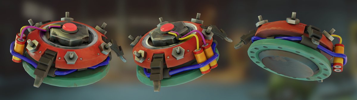 NalouN's tweet image. Junkrat's mine ! skfb.ly/oLMEZ
Concept art by Yiming Liu 
#3dart #digitalart #CreateWithSubstance #Blender