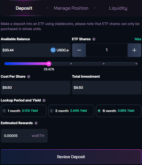 Lost on which projects to back in the burgeoning <a href="/arbitrum/">Arbitrum</a> DeFi ecosystem??

Souq has built an on-chain Arbitrum ETF with one-click access to sustainable yield + upside to the top Arbitrum protocols👀

Here's how to take part👇
Creating a Position:

Visit Souq (links👇), Connect